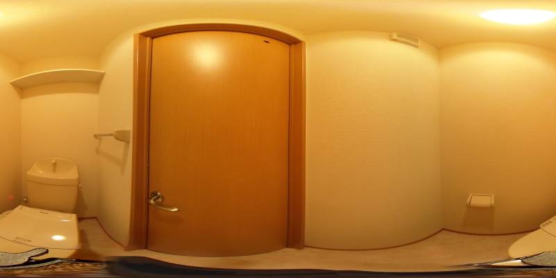 パノラマ画像トイレ