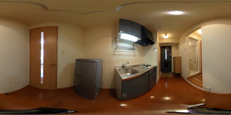 パノラマ画像キッチン