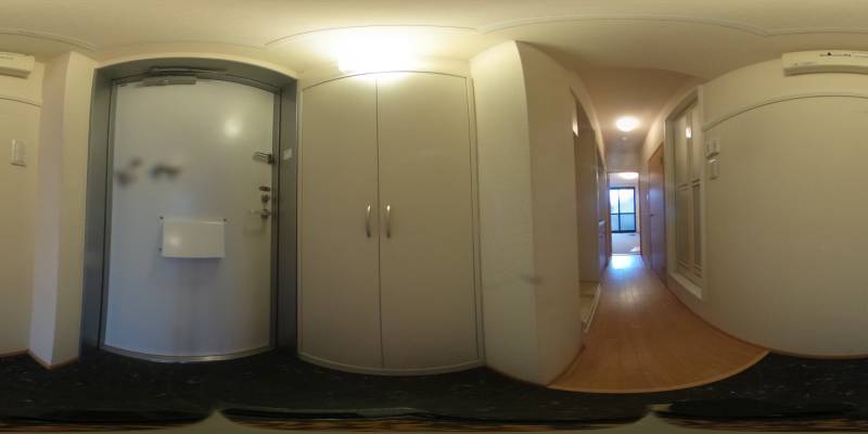 パノラマ画像玄関