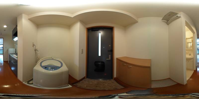 パノラマ画像玄関