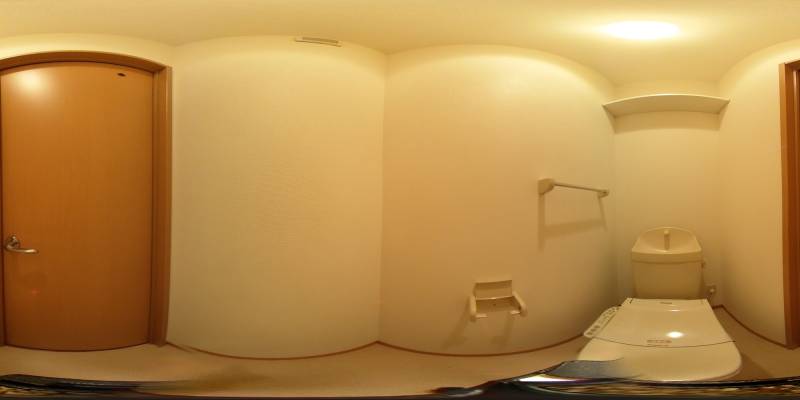 パノラマ画像トイレ