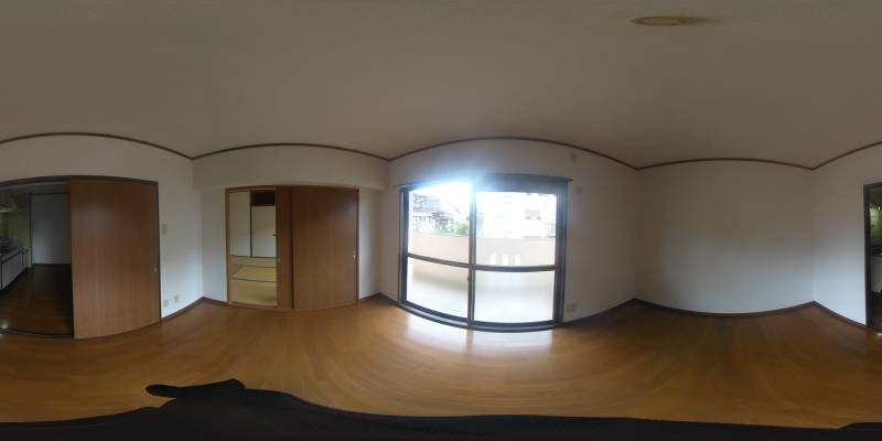 パノラマ画像洋室