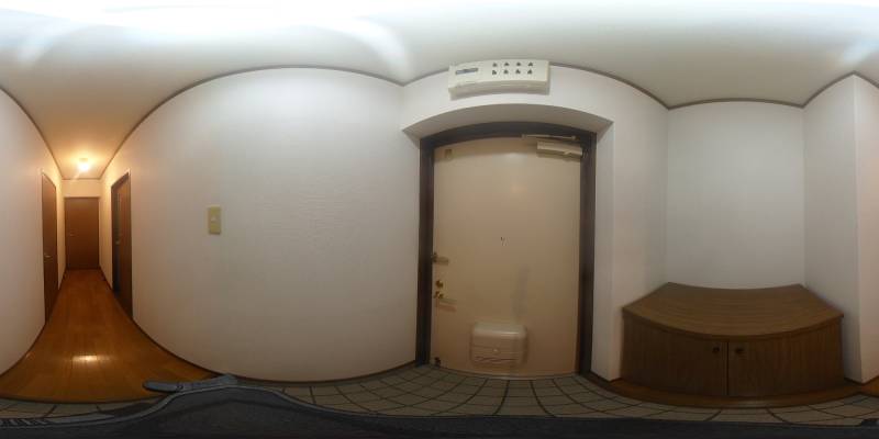 パノラマ画像玄関