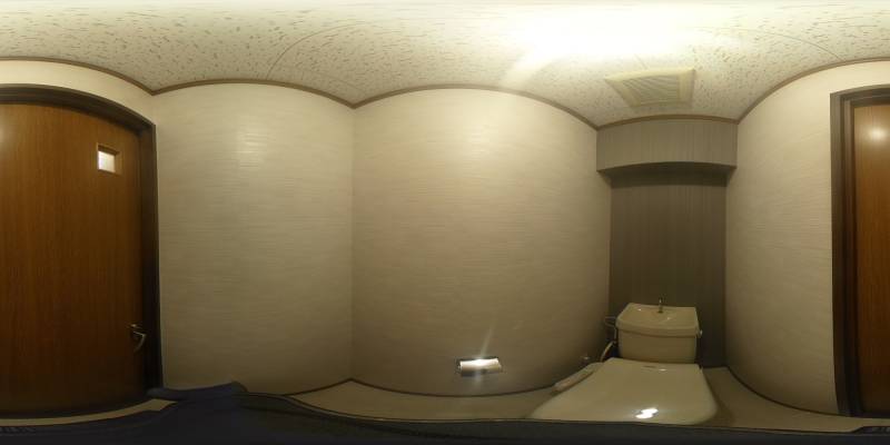 パノラマ画像トイレ