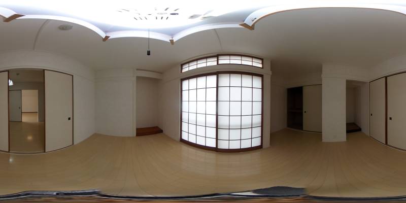 パノラマ画像洋室