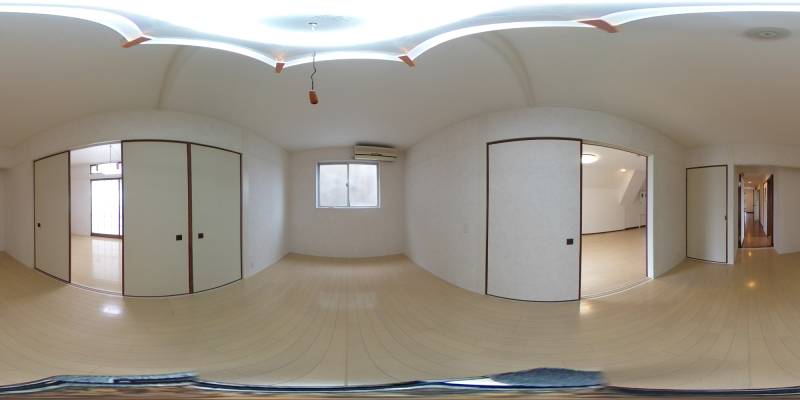 パノラマ画像洋室