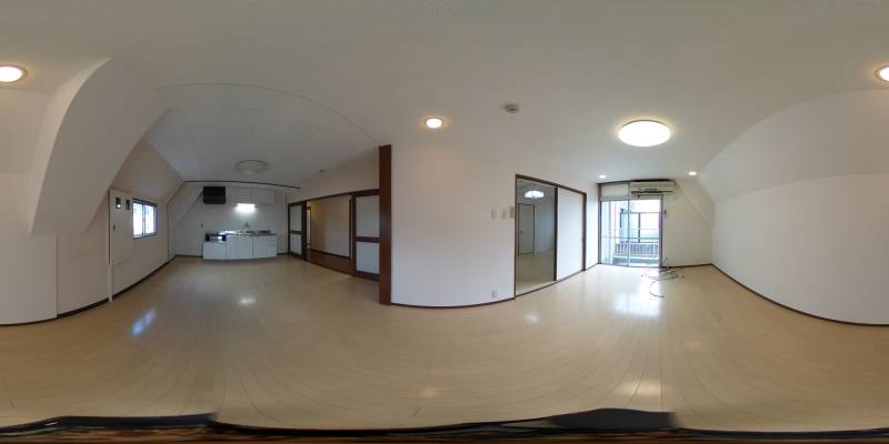 パノラマ画像リビング