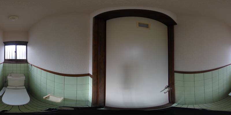 パノラマ画像トイレ