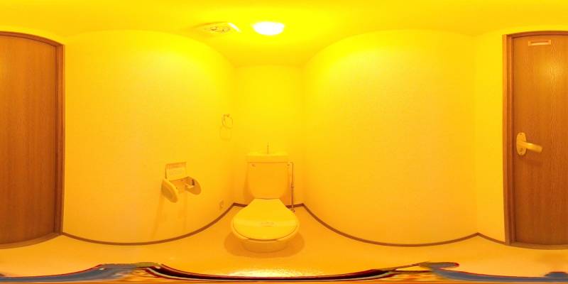 パノラマ画像トイレ