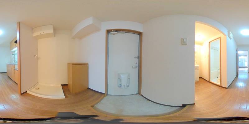 パノラマ画像玄関