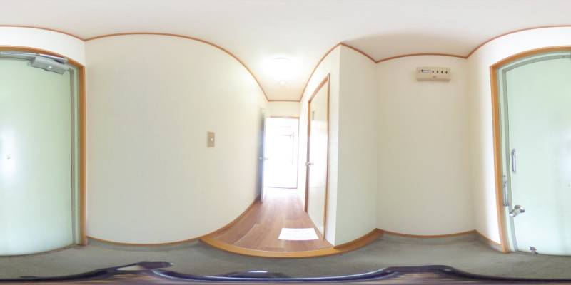 パノラマ画像玄関