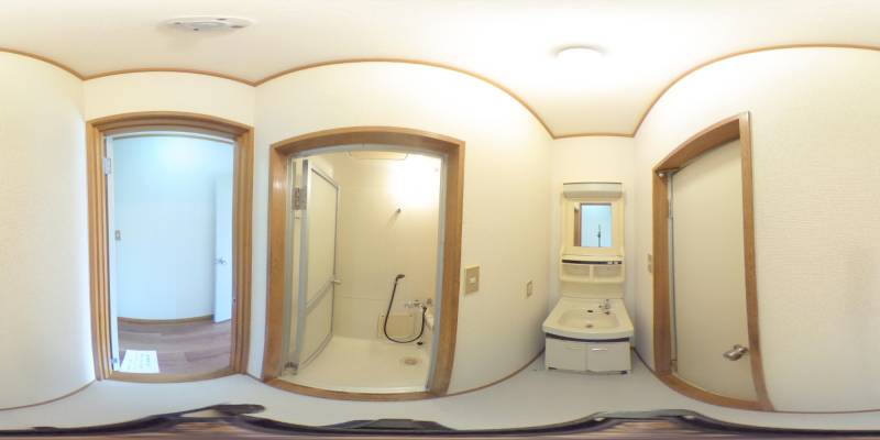 パノラマ画像洗面所