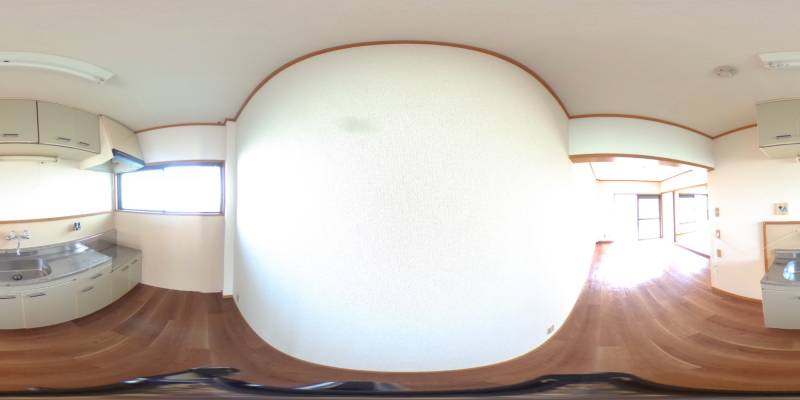 パノラマ画像キッチン