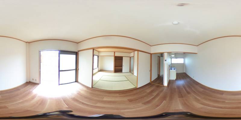 パノラマ画像リビング