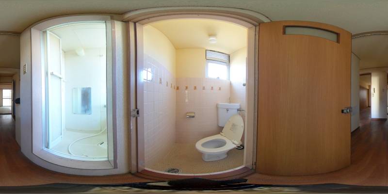 パノラマ画像トイレ