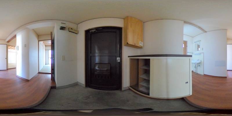 パノラマ画像玄関