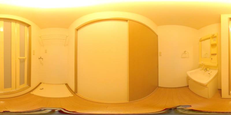 パノラマ画像洗面所