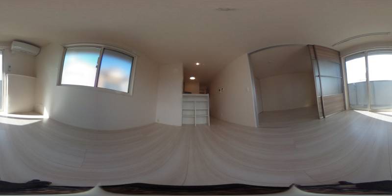 パノラマ画像リビング