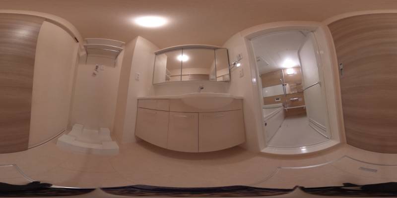 パノラマ画像洗面所