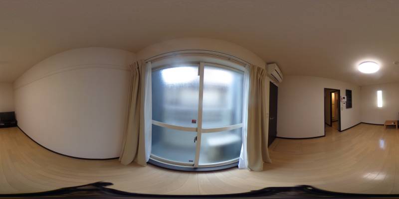 パノラマ画像洋室