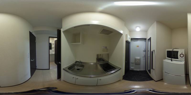 パノラマ画像キッチン