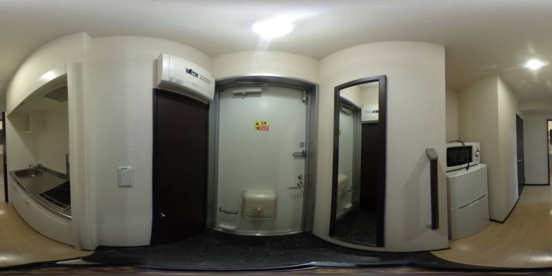 パノラマ画像玄関