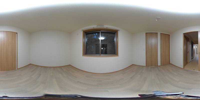 パノラマ画像洋室