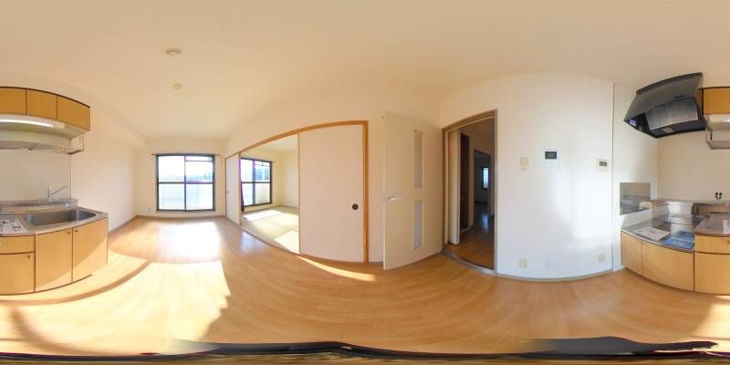 パノラマ画像ダイニング