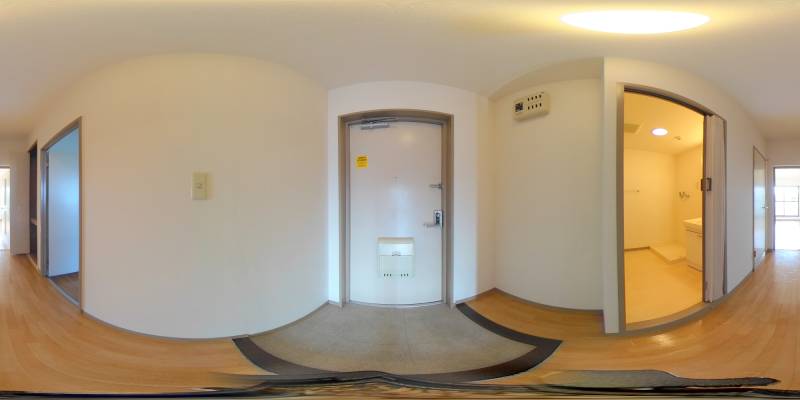 パノラマ画像玄関