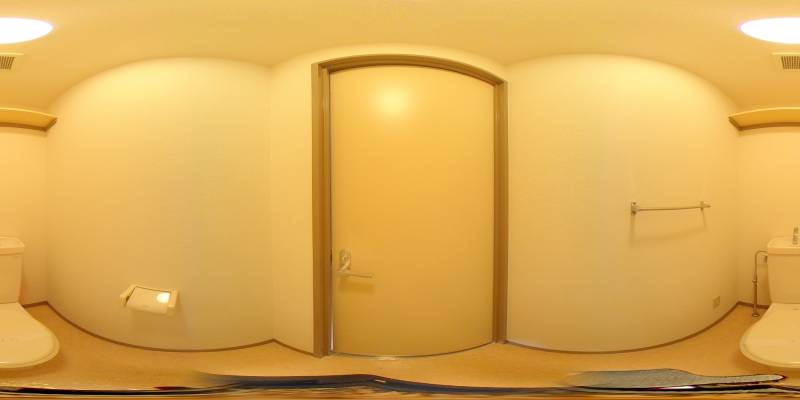 パノラマ画像トイレ