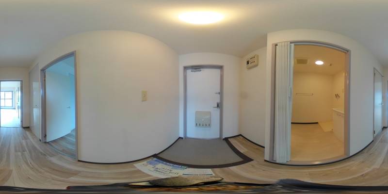 パノラマ画像玄関