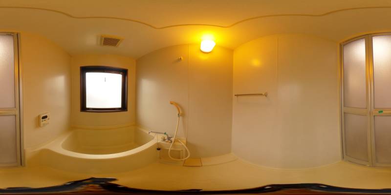 パノラマ画像バスルーム