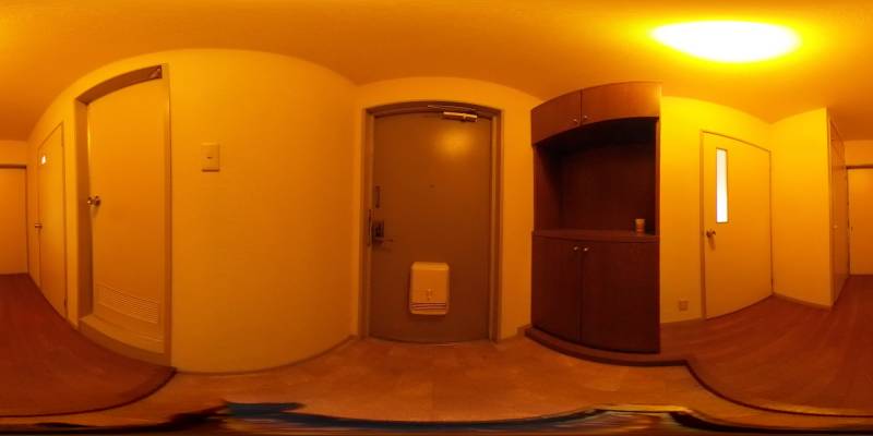 パノラマ画像玄関