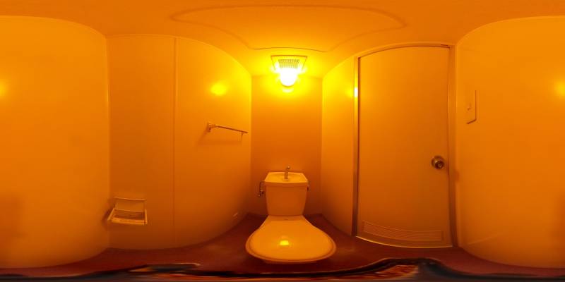 パノラマ画像トイレ