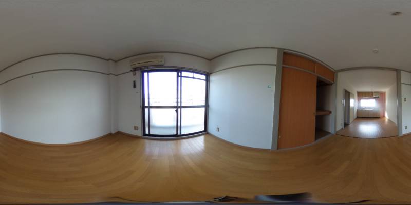 パノラマ画像洋室