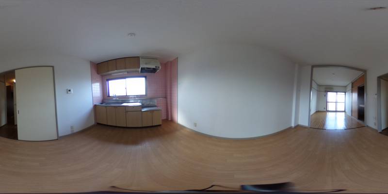 パノラマ画像リビング