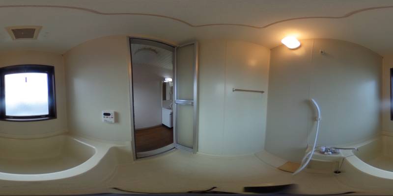 パノラマ画像バスルーム