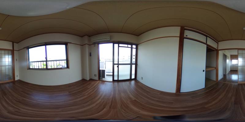 パノラマ画像洋室