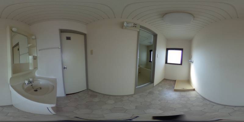 パノラマ画像洗面所