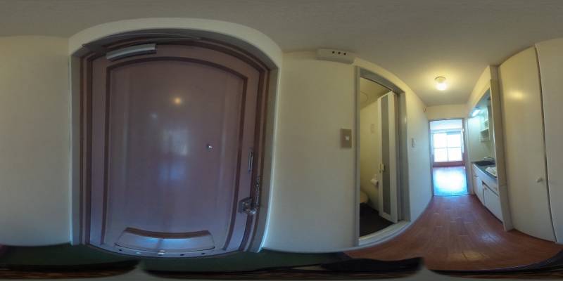 パノラマ画像玄関