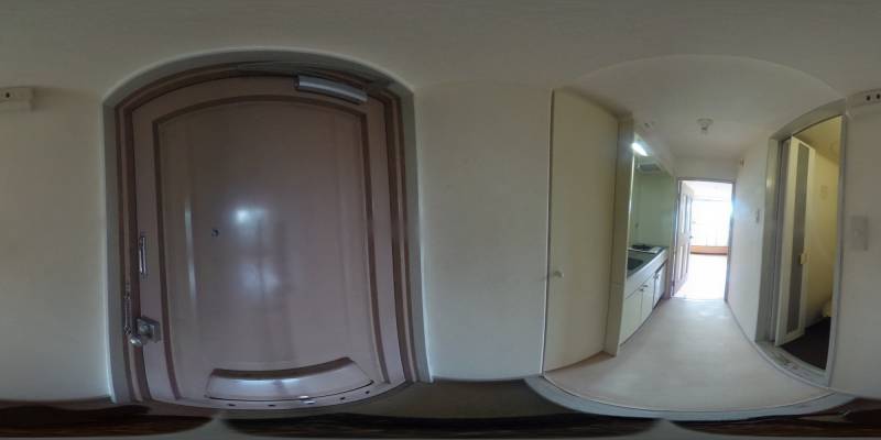 パノラマ画像玄関