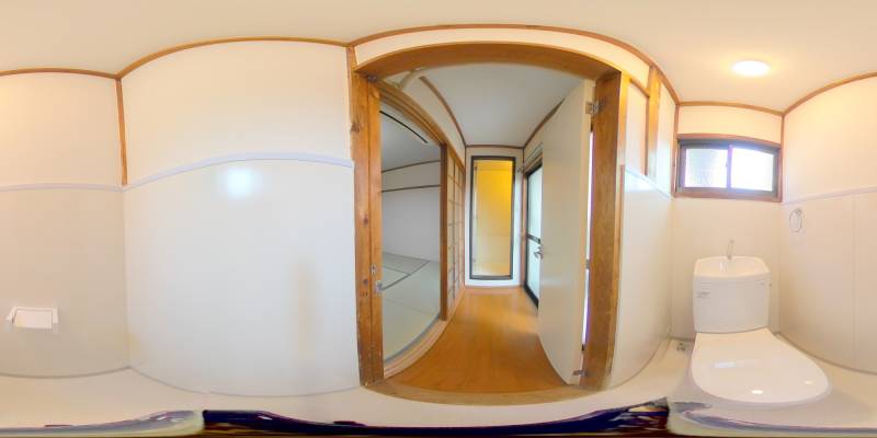 パノラマ画像トイレ