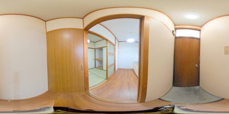 パノラマ画像玄関