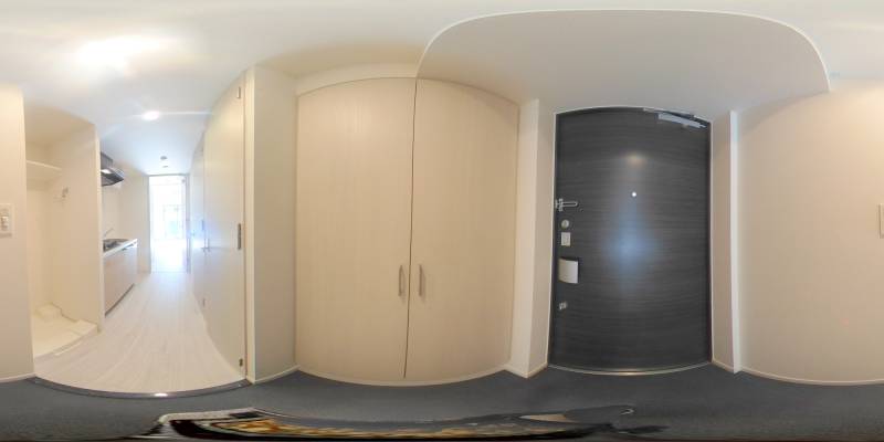 パノラマ画像玄関