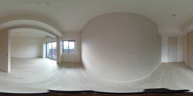 パノラマ画像洋室