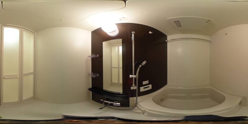 パノラマ画像バスルーム