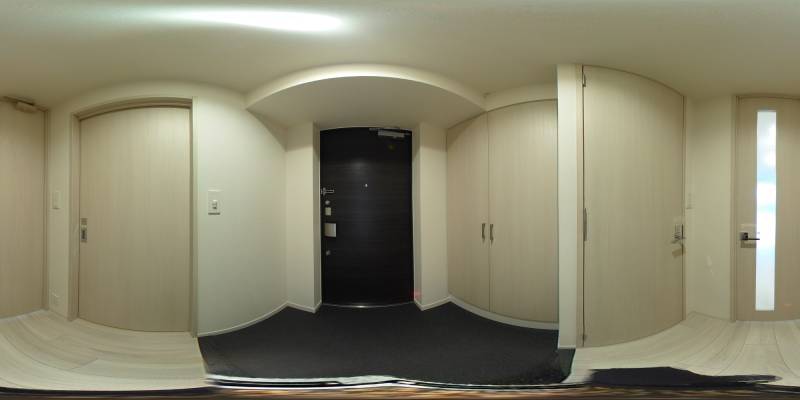 パノラマ画像玄関