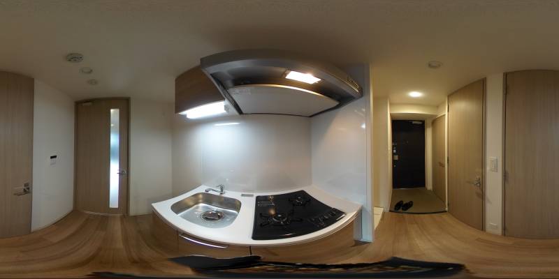 パノラマ画像キッチン