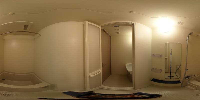 パノラマ画像バスルーム