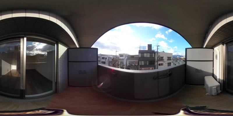 パノラマ画像玄関